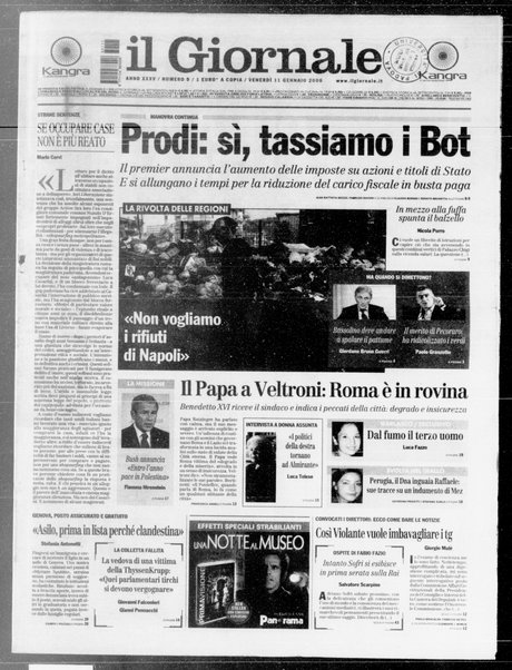 Il giornale : quotidiano del mattino